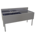 Thumbnail image #1 for Glastender Three-Compartment Underbar Sink Unit with Right Drainboard, 60