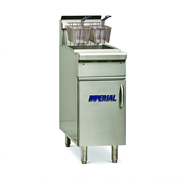 Product image #1 for Imperial Spec Series Heavy Duty Range Match Gas Floor Fryer, 50 lb. Capacity