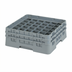 Thumbnail image #2 for Cambro Camrack® 36-Compartment Full Size Low Profile Glass Rack with 2 Soft Gray Extenders