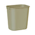 Thumbnail image #1 for Rubbermaid Commercial Products Beige Plastic Waste Basket, 13-5/8 Quart, Rolled Rim