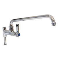 Advance Tabco K-117 Lead-Free Pre-Rinse Add-A-Faucet with 12-Inch Swing Spout