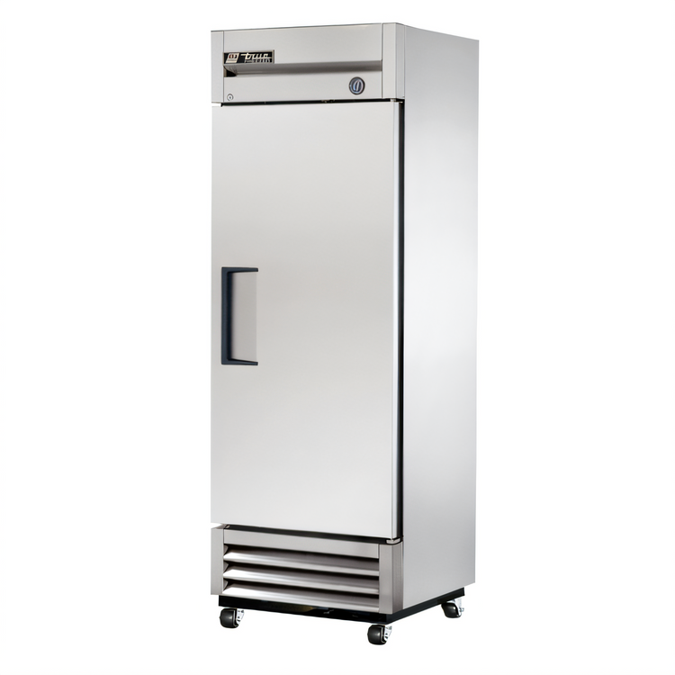 Product image #1 for True One-Section Reach-In Freezer with Solid Swing Door, -10°F, Stainless Steel Front