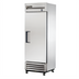 Thumbnail image #1 for True One-Section Reach-In Freezer with Solid Swing Door, -10°F, Stainless Steel Front