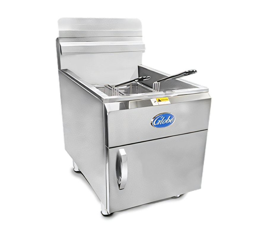 Product image #1 for Globe 30 lb Liquid Propane Countertop Single Pot Gas Fryer