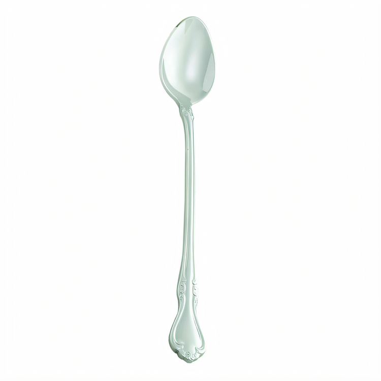 Product image #2 for Winco Chantelle Extra Heavy Weight Iced Tea Spoon, 7-1/2 Inch, 18/8 Stainless Steel, Mirror Finish