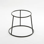 Thumbnail image #1 for American Metalcraft RSRB Round Reversible Pizza Pan Stand, Black Rubber-Coated Steel, 7-1/2 in Top Diameter Case of 6