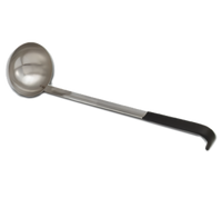 Vollrath Kool-Touch 2 oz Round Stainless Steel Ladle with Black Handle
