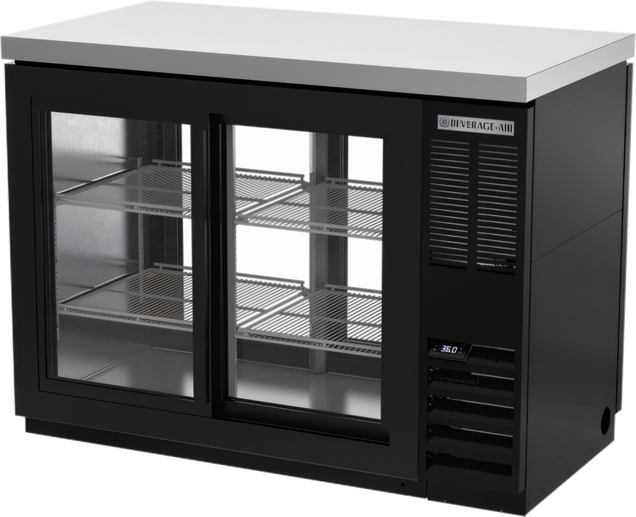 Product image #1 for Beverage Air BB48HC-1-GS-PT-B-27 Back Bar Coolers