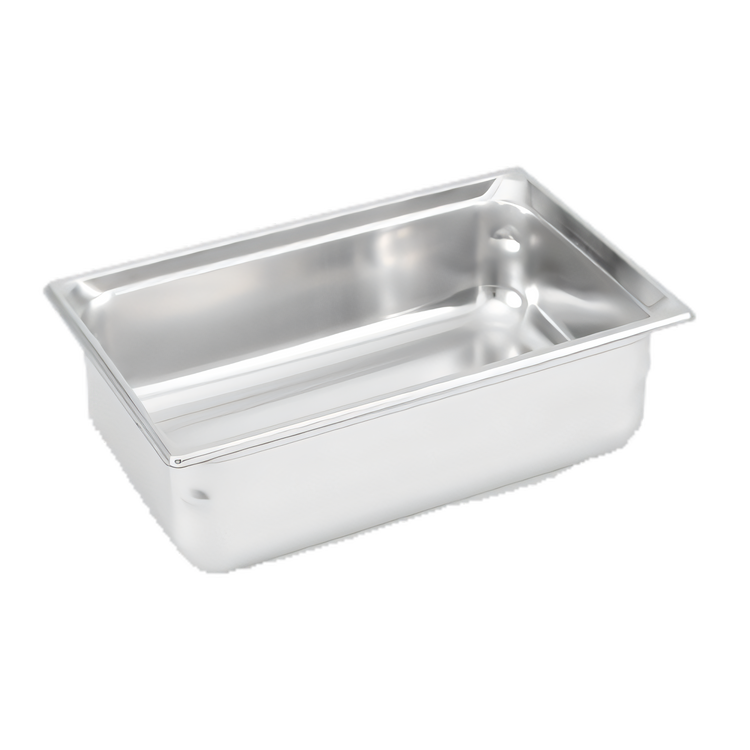 Product image #1 for Vollrath Super Pan 3 1/1 GN Solid Hotel Pan, 6-Inch Deep, 20.1 Qt, 22-Gauge Stainless Steel