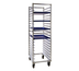 Thumbnail image #1 for New Age 7331 Full-Height Aluminum Bun Pan Rack, Open Sides, End Loading, 20 Sheet Pan Capacity