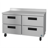 Hoshizaki Steelheart WR48B-D4 48-Inch Two-Section Worktop Refrigerator with 4 Drawers