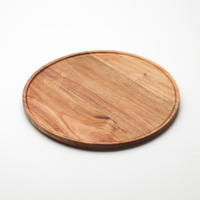 American Metalcraft Loft Collection 14-Inch Round Acacia Wood Serving Board