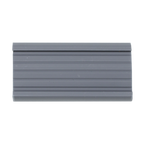 Thumbnail image #1 for Metro Super Erecta 9990P Snap-On Shelf Label Holder, 3" x 1-1/4", Gray