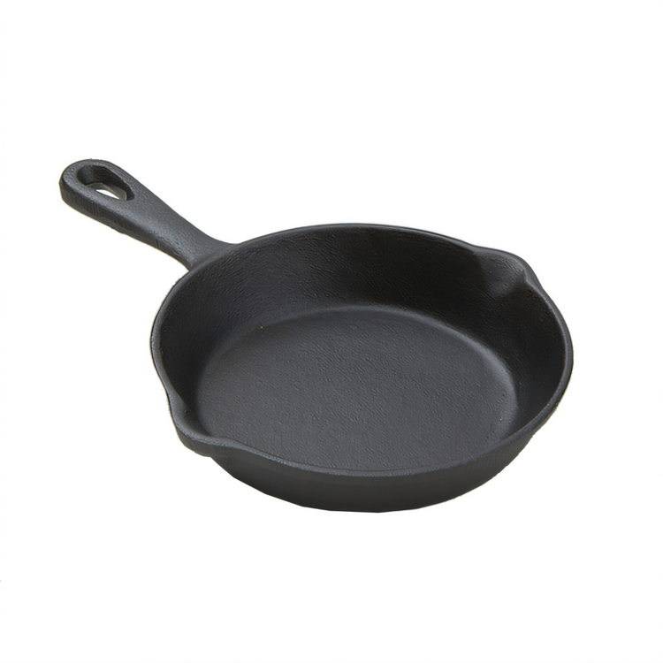 Product image #1 for American Metalcraft Cast Iron Mini Fry Pan, 15.5 oz., 6-1/4 Inch Dia. x 1-1/4 Inch H