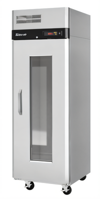 Turbo Air M3 Series Pass-Thru Reach-In Heated Holding Cabinet with Glass Doors, 1-Section, 22.7 Cu. Ft.