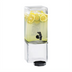 Thumbnail image #1 for Cal-Mil 1.5 Gallon Square Clear Acrylic Beverage Dispenser with Infusion Chamber and Drip Tray