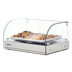 Thumbnail image #1 for Countertop Full-Service Hot Food Display Warmer with Curved Glass, 25 L