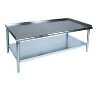 John Boos Stallion 18-Inch x 30-Inch x 24-Inch Stainless Steel Equipment Stand with Adjustable Undershelf