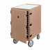 Thumbnail image #2 for Cambro Camcart® Insulated Tray and Sheet Pan Cart with Removable Cutting Board, 13 Pan Capacity, Coffee Beige