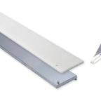 Thumbnail image #1 for Serv-Ware CBK-4 Stainless Steel Carving Station Cutting Board Kit with Removable Board, Fits EST4-1 and EST4-2
