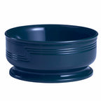 Thumbnail image #2 for Cambro Shoreline MDSB16497 16.9 oz Navy Blue Polypropylene Entree Bowl Case of 48