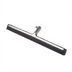 Thumbnail image #1 for 22-Inch Black Floor Squeegee with Dual Moss Flexible Rubber Blade and 1-Inch Universal Handle Socket