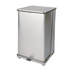 Thumbnail image #1 for Defenders 25-Gallon Stainless Steel Step Trash Can with Wheels