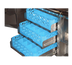 Thumbnail image #1 for Stainless Steel Full-Extension Roller Slides for Prestige Glass Rack Storage Cabinets