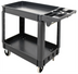 Thumbnail image #1 for Heavy-Duty Two-Shelf Utility Bus Cart with Extended Handle