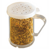 Thumbnail image #1 for American Metalcraft 10 oz See-Thru Polycarbonate Flour Dredge with 3 Tops