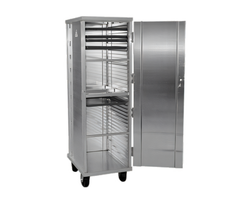 Product image #1 for Lifetime Series Enclosed Heavy-Duty Aluminum Pan Rack with Casters, 38-Pan Capacity