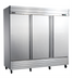 Thumbnail image #1 for Maxx Cold V-Series Three-Section Solid Door Reach-In Refrigerator, 65 Cu. Ft., Bottom-Mount