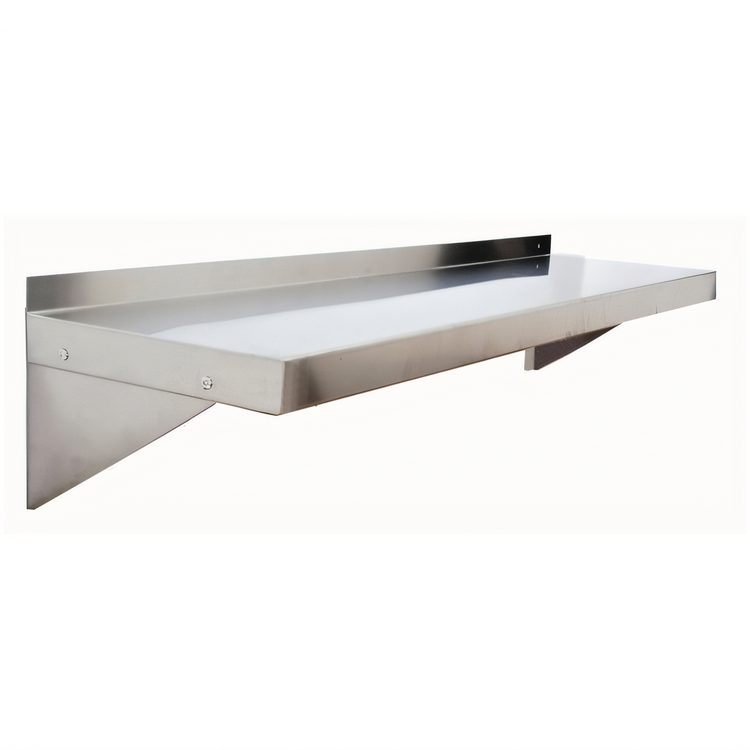 Product image #1 for Mixrite 36-Inch x 12-Inch x 10-Inch Wall-Mounted Stainless Steel Shelf