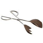 Thumbnail image #1 for American Metalcraft TONG2 10-Inch Stainless Steel Salad Tongs, Spoon/Fork, 3-Tine Design Case of 96