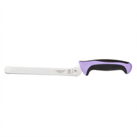 Mercer Culinary M22418PU Millennia Colors™ Bread Knives Case of 6