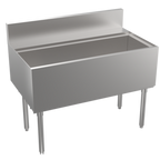 Thumbnail image #1 for Krowne Stadium Series KRS-42-10 42-Inch Underbar Ice Bin/Cocktail Unit with 10-Circuit Cold Plate, 129-Lb Capacity, 12-Inch Deep Bin