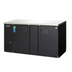 Thumbnail image #1 for Everest Refrigeration EBB69 Two-Section Back Bar Refrigerator, 68-Inch, 24 Cu. Ft., Self-Contained Side-Mounted, Solid Locking Doors