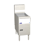 Thumbnail image #1 for Pitco Frialator (Middleby) Solstice SE-BNB-14 Fryer-Match Bread & Batter Cabinet for SE 14 Fryers, Stainless Steel, Recessed Pan & Screen