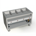 Thumbnail image #1 for Thurmaduke TEHF-60PG Mobile Electric Hot Food Unit with 4 Wells