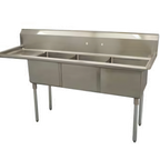 Thumbnail image #1 for Serv-Ware E3CWP1515L-15 Compartment Sinks