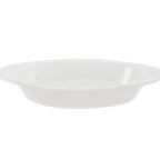 Thumbnail image #1 for Crestware Alpine White AL94 15 oz Oval Vitrified Ceramic Rarebit Dish, Oven & Microwave Safe Case of 3
