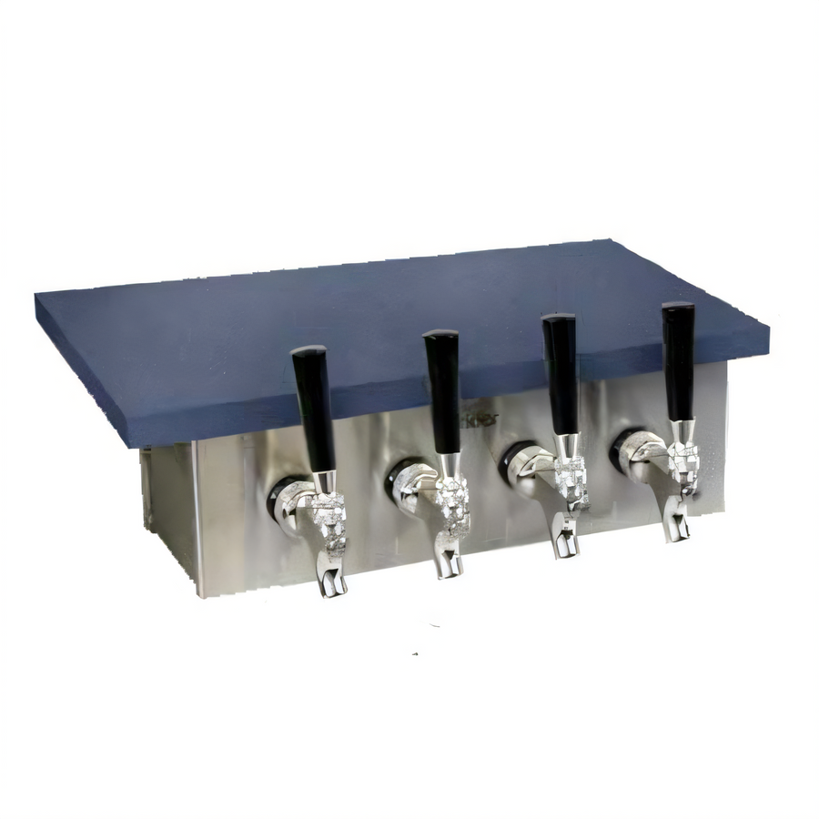 Product image #1 for Glastender Underbar Glycol-Cooled 5-Faucet Draft Dispensing Tower, Stainless Steel