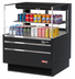 Thumbnail image #1 for Turbo Air 34-3/4 Inch Wide Low-Profile Horizontal Open Display Merchandiser, 7.5 Cu. Ft., Self-Contained Refrigeration