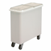 Thumbnail image #1 for Cambro 27-Gallon Mobile Flat Top Ingredient Bin with Sliding Polycarbonate Lid