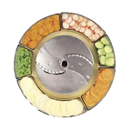 Thumbnail image #1 for Robot Coupe 27068W 2 mm Ripple-Cut Slicing Disc for Commercial Food Processors