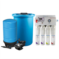 Everpure BWS350/50 HF High-Flow Reverse Osmosis Water Treatment System, 350 GPD, 50-Gallon Storage Tank