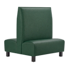 Thumbnail image #1 for ATSMFG ATS AT&S-AD-K48-P GR7 Kevin Standard Booth, double, 48" long x 48" high, Plain back, removable sinuous spring seat with connecting links