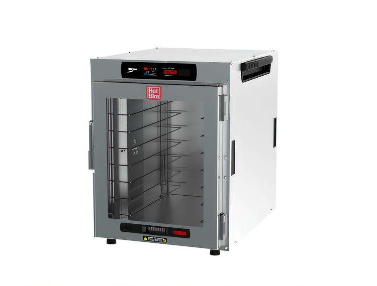 Product image #1 for Metro HotBlox Wide 8-Pan Countertop Hot Food Holding Cabinet with Clear Door and Digital Touchscreen Controls