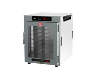 Metro HotBlox Wide 8-Pan Countertop Hot Food Holding Cabinet with Clear Door and Digital Touchscreen Controls