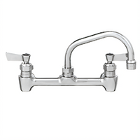 Fisher Backsplash-Mount Faucet with 16-Inch Swing Spout, 8-Inch Centers